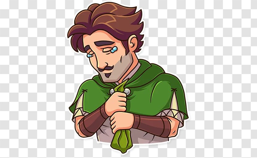 Telegram Sticker Social Media Network Robin Hood - Arm Transparent PNG