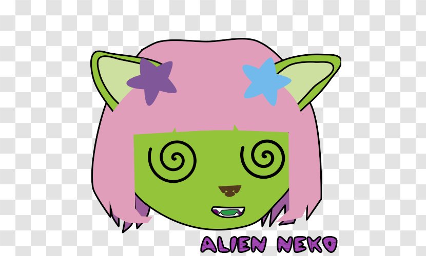 Snout Line Art Cartoon Clip - Nose - Alien Emoji Transparent PNG