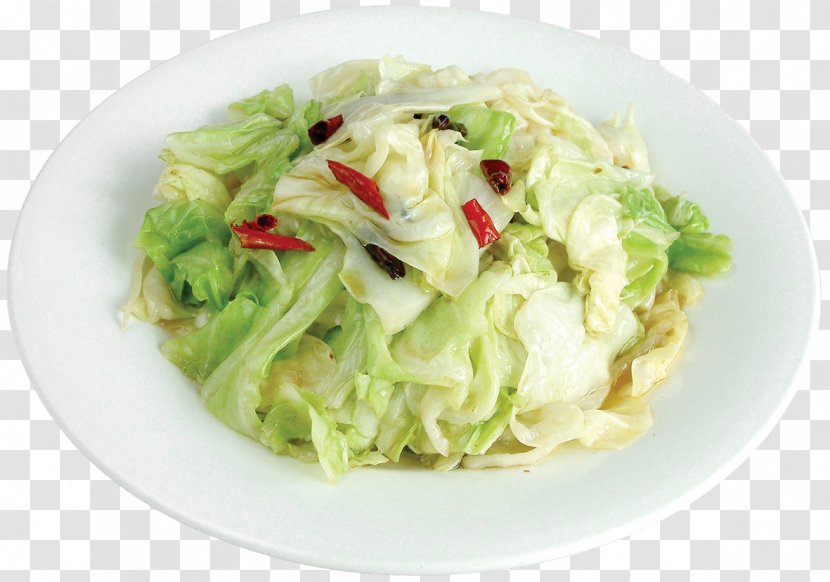 Chinese Cuisine Waldorf Salad Cabbage Vegetable Food - Vegetarian - A Lightly Fried Transparent PNG