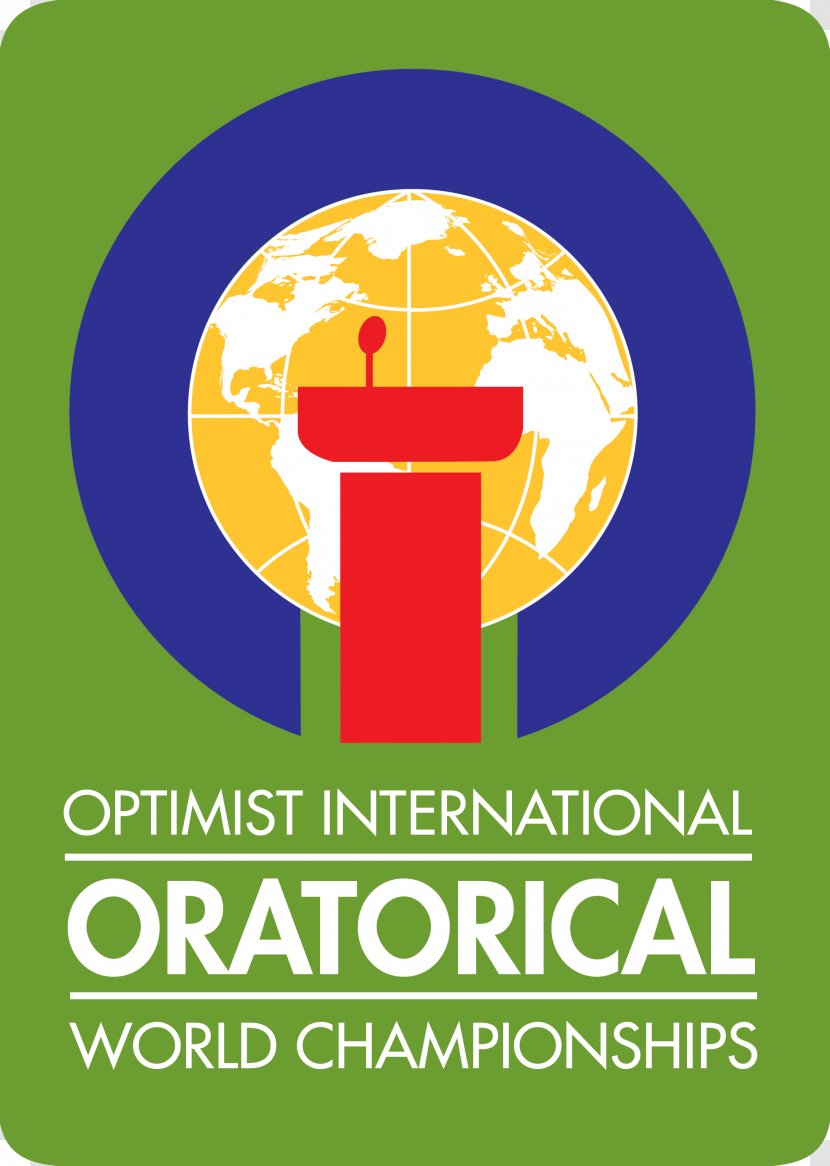 Logo Optimist International Orator Brand - Human Behavior Transparent PNG