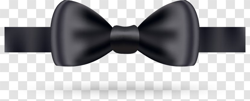 Bow Tie Suit Black - Formal Wear - And Transparent PNG