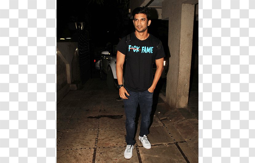 Jeans Fashion T-shirt Shoe Denim - Sushant Singh Rajput Transparent PNG