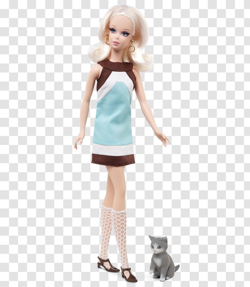 Provencale Barbie Francie Doll Fashion Model Collection - Toy Transparent PNG