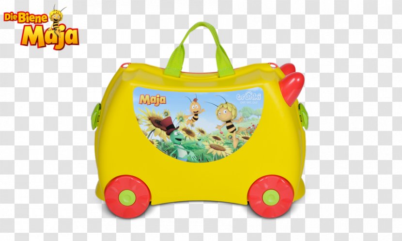 Maya The Bee Trunki Ride-On Suitcase Backpack - Baggage Transparent PNG