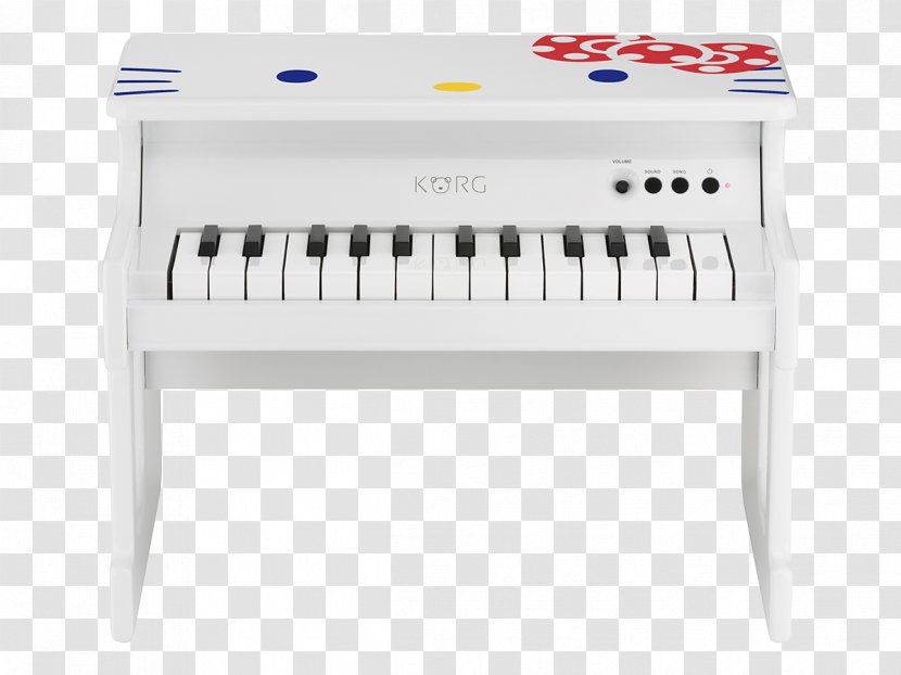 Toy Piano Musical Instruments Korg Digital - Silhouette Transparent PNG