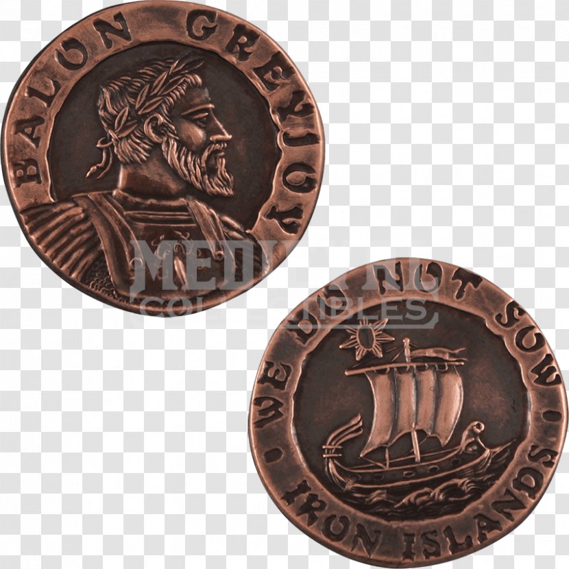 A Game Of Thrones Balon Greyjoy World Song Ice And Fire The Iron Islands - Metal - Coin Transparent PNG