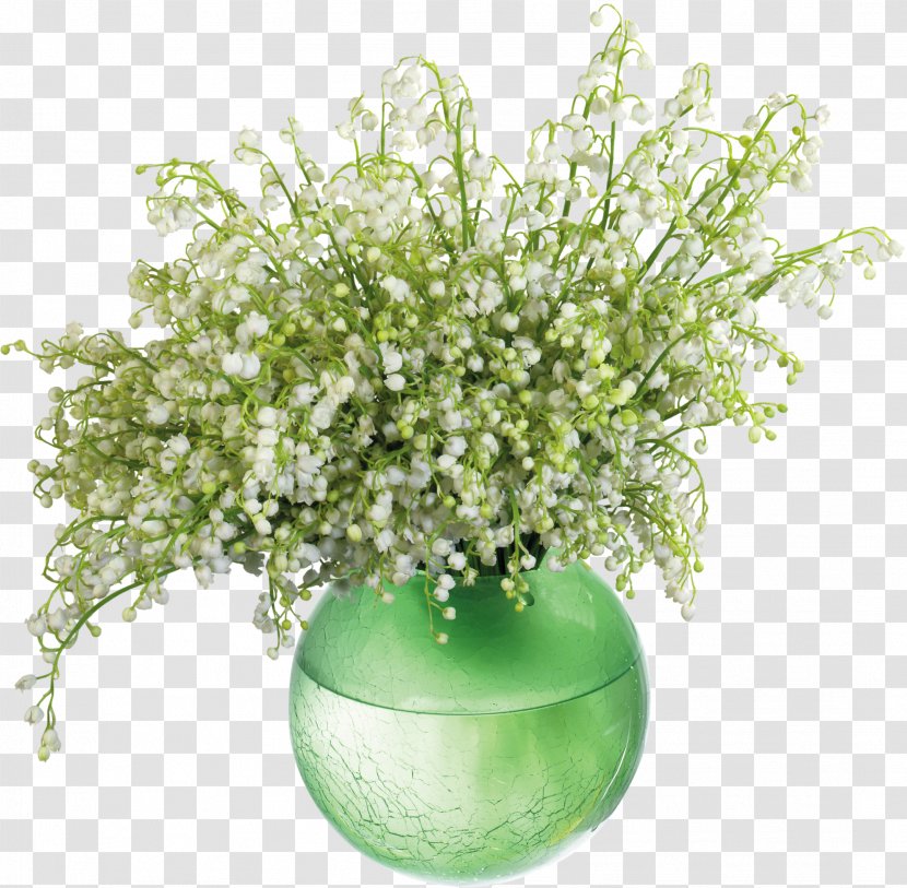 Easter Lily Of The Valley Cut Flowers Petal - Grass - Herbs Transparent PNG