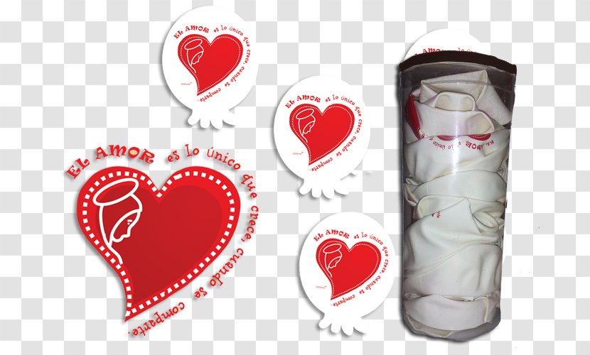 Love Valentine's Day - Heart - Kids Balloon Transparent PNG