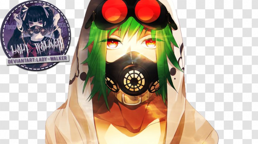 Gas Mask Vocaloid Megpoid - Tree - Mascara Ladybug Transparent PNG