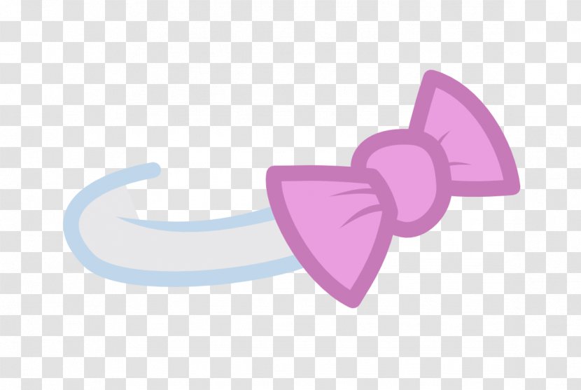 Bow Tie Necktie Shoelace Knot Pinkie Pie - Purple - Milo Transparent PNG