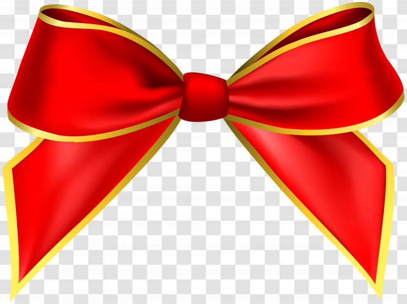 Red Clip Art - Royalty Free - Bow Transparent Image Transparent PNG