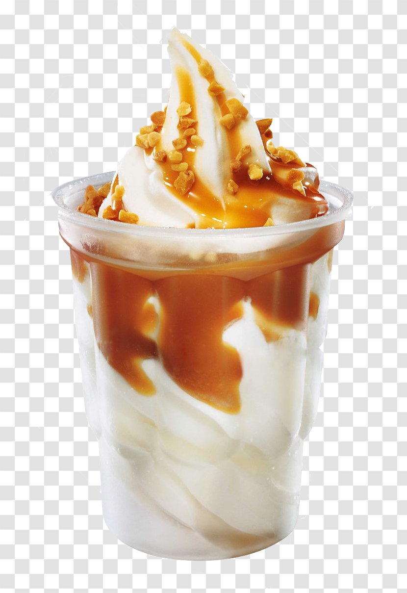 Ice Cream Cones Sundae McDonald's Big Mac McFlurry - Flavor - Milkshake Transparent PNG