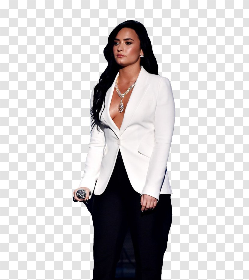 Demi Lovato Blazer Sleeve Blouse Bus - Flower Transparent PNG