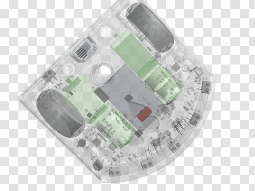Thymio Sensor Remote Controls Electronics Robot - Electronic Component - Circuit Board Transparent PNG