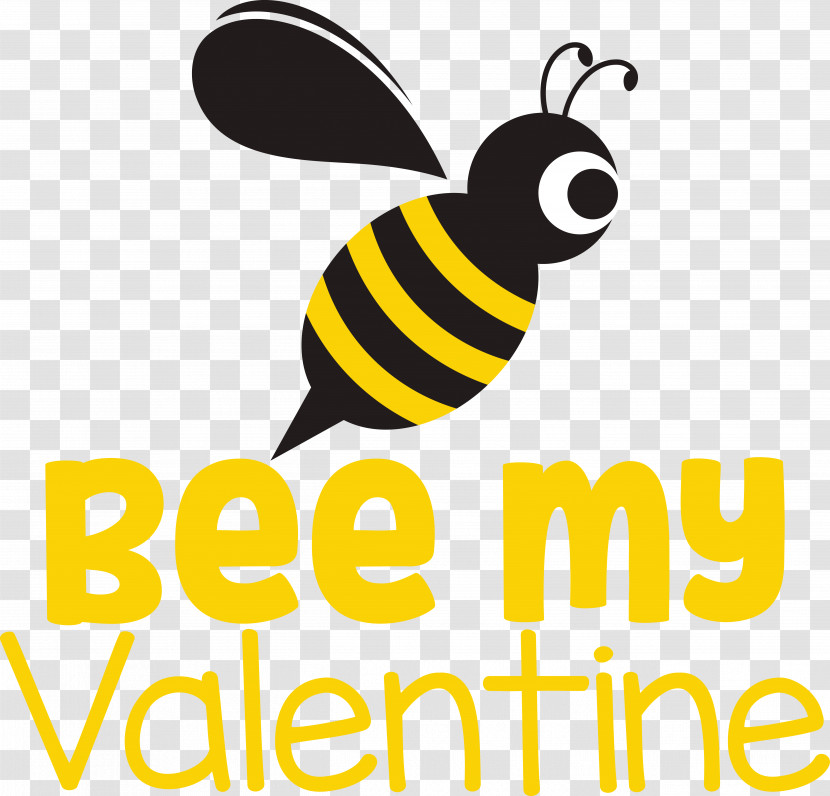 Honey Bee Insects Bees Logo Pollinator Transparent PNG