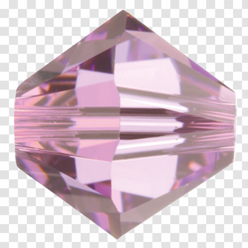 Amethyst Crystal Bead Purple Swarovski AG Transparent PNG
