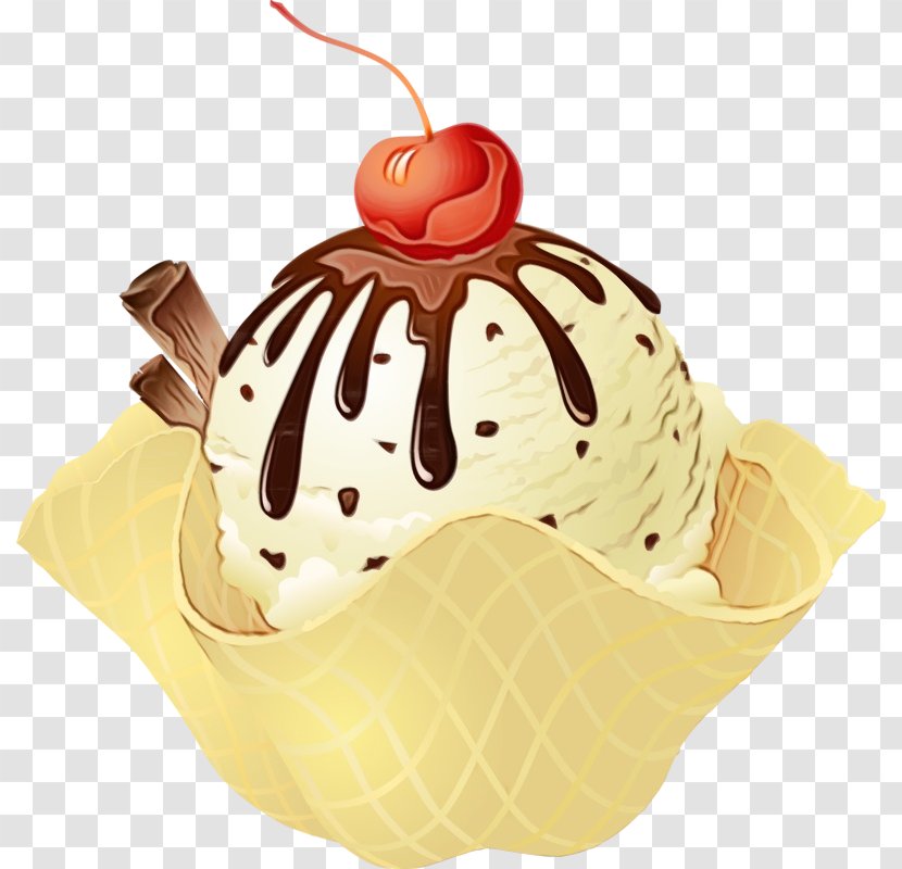 Ice Cream Cones - Baked Goods Cuisine Transparent PNG