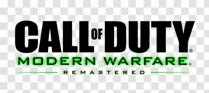 Call Of Duty: Modern Warfare Remastered Duty 4: 2 Infinite - Logo Transparent PNG