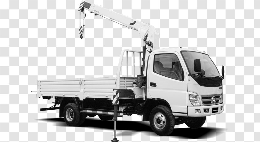 Car Truck Transport Tver Vehicle - Crane Transparent PNG