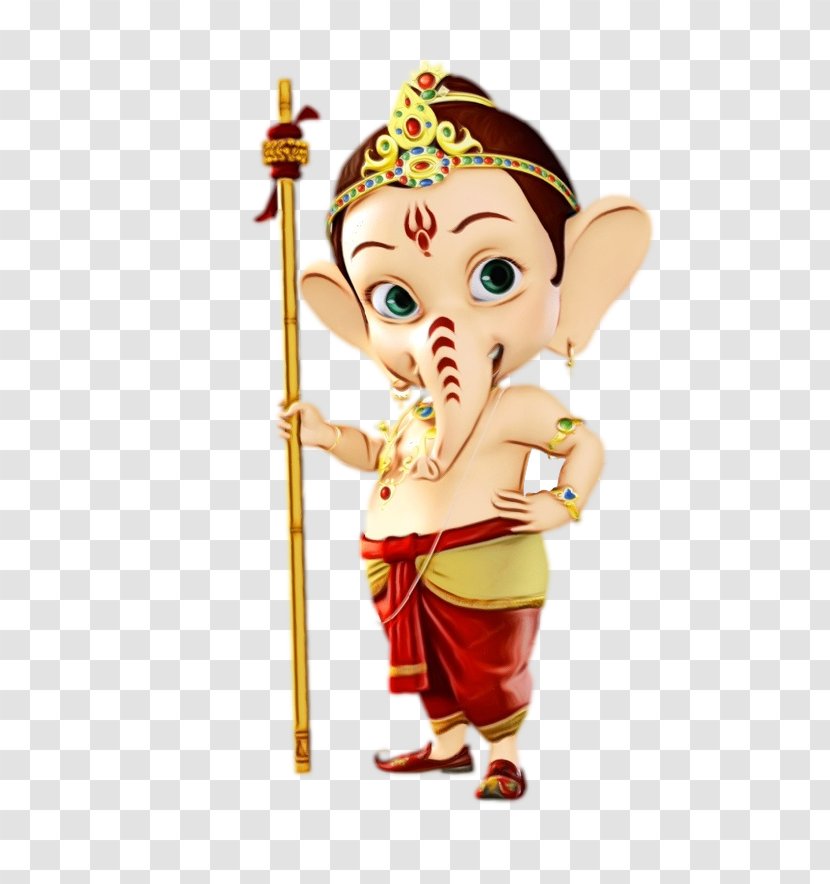 Bal Ganesh Chaturthi - Hinduism - Bansuri Music Transparent PNG