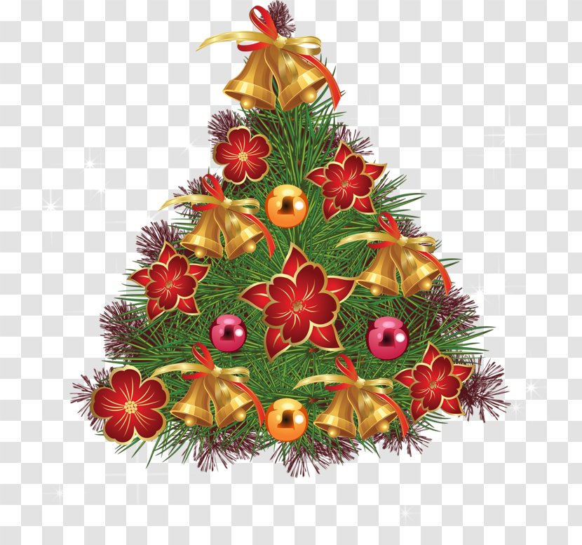 Christmas Card Tree Decoration - Decor Transparent PNG