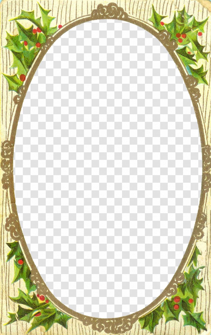 Borders And Frames Picture Christmas Clip Art - Ornament - Postcard Cliparts Transparent PNG