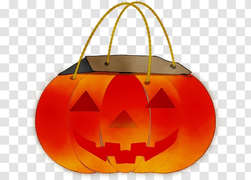 Cartoon Halloween Pumpkin - Holiday - Fashion Accessory Calabaza Transparent PNG