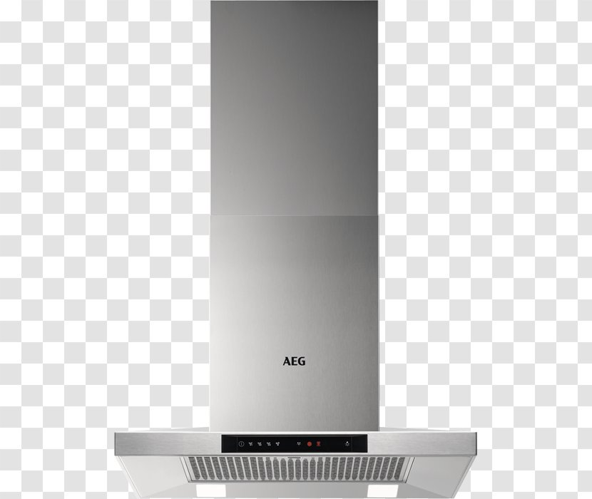 Exhaust Hood Kitchen Chimney AEG Stainless Steel - Cooking Ranges - Hotte Inox Transparent PNG
