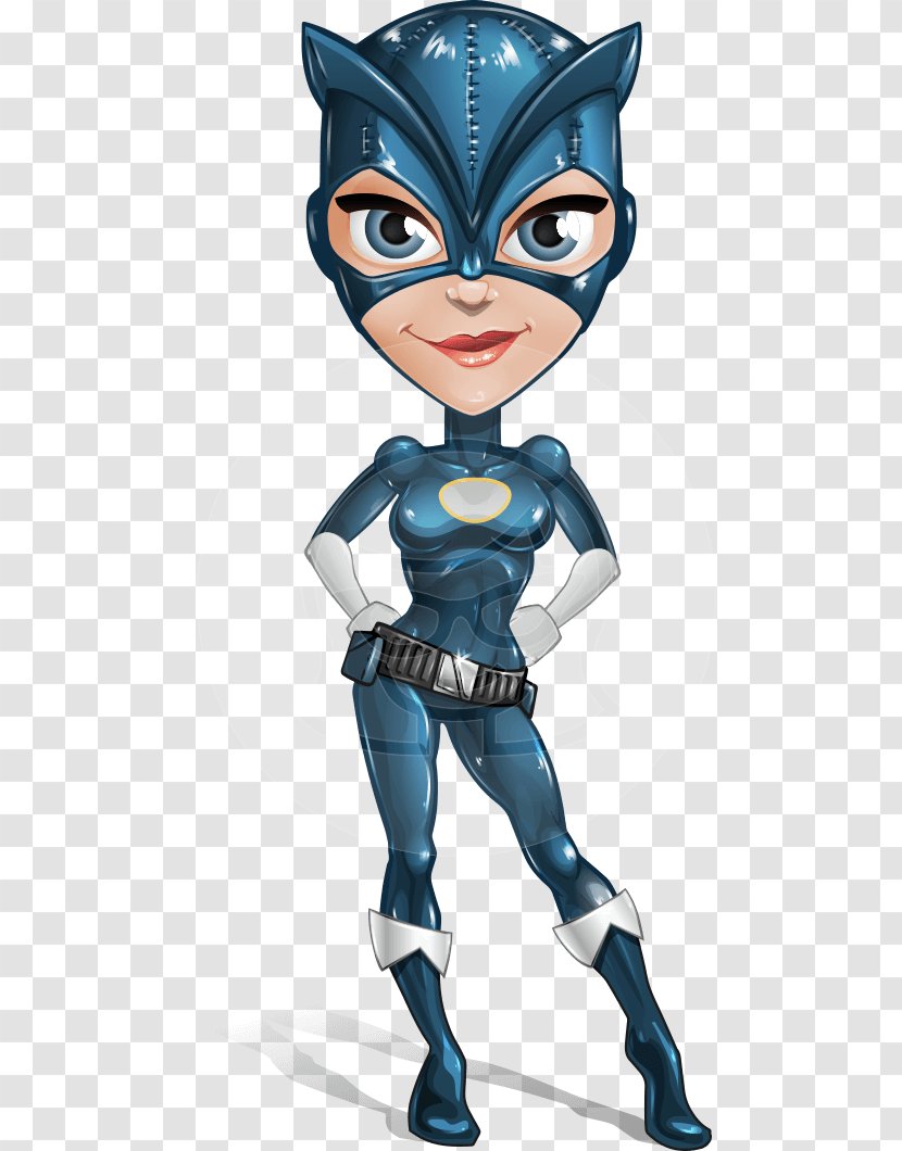 Catwoman Cartoon Batman - Figurine Transparent PNG