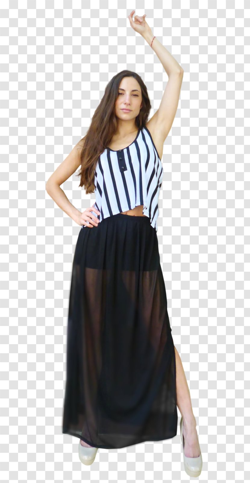 Cocktail Dress Skirt Clothing - Watercolor - Moda Transparent PNG