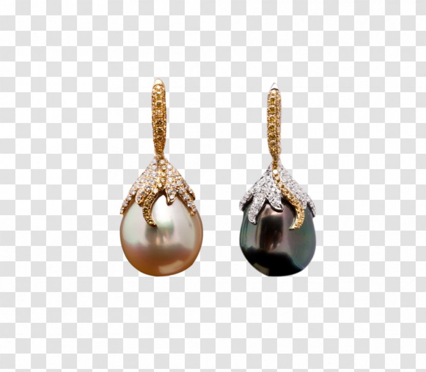 Earring Pearl Jewellery Gemstone Gemological Institute Of America Transparent PNG