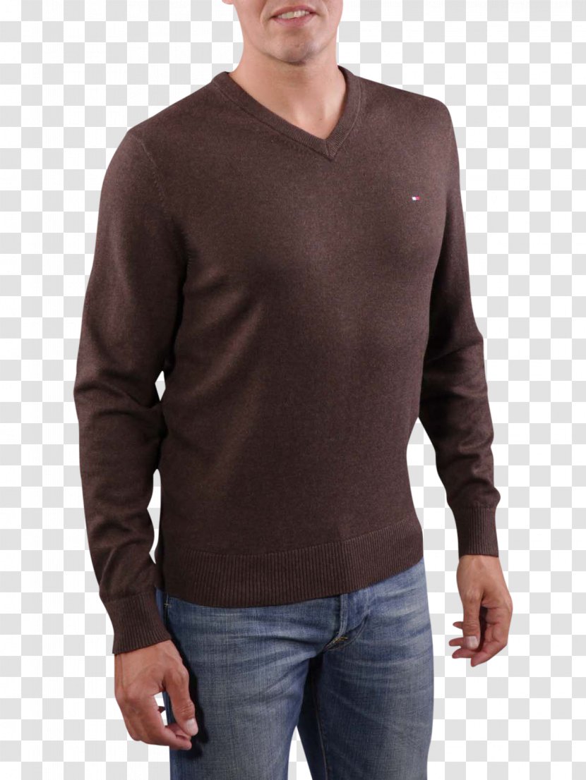 T-shirt Sweater Sleeve Crew Neck Clothing - T Shirt Transparent PNG
