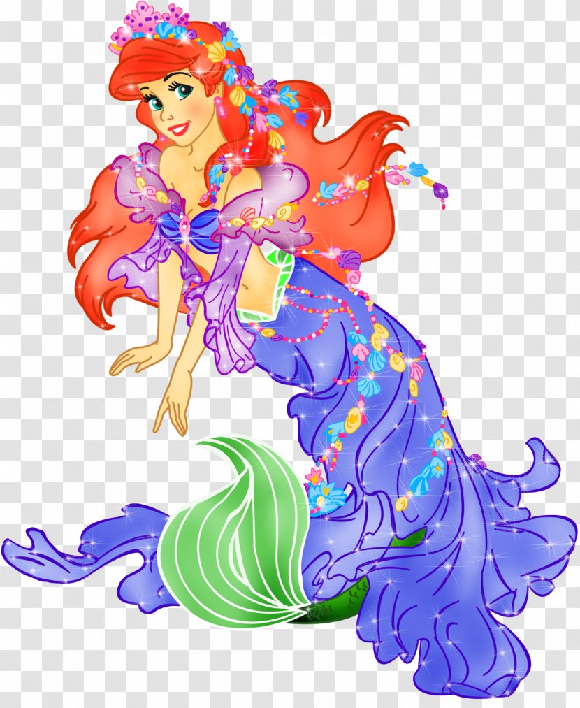 Ariel Belle Melody Disney Princess The Prince - Fictional Character Transparent PNG