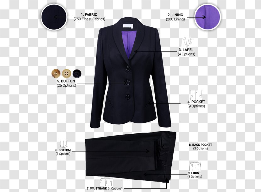 Tuxedo Clothing Button Outerwear Kash Ross Creations - Formal Wear Transparent PNG
