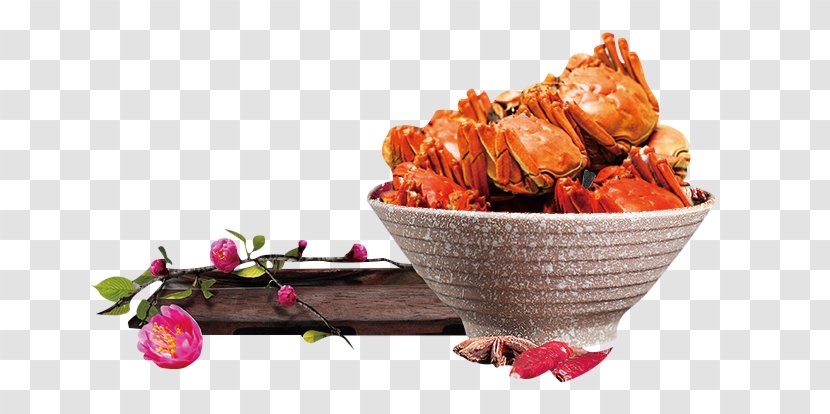 Chinese Mitten Crab Food Taobao Tmall - Spicy Transparent PNG
