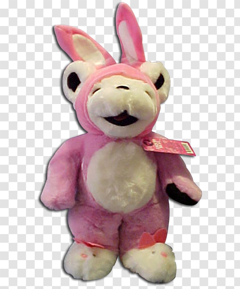 Bear Stuffed Animals & Cuddly Toys Plush Easter Bunny - Watercolor - Pink Ears Transparent PNG