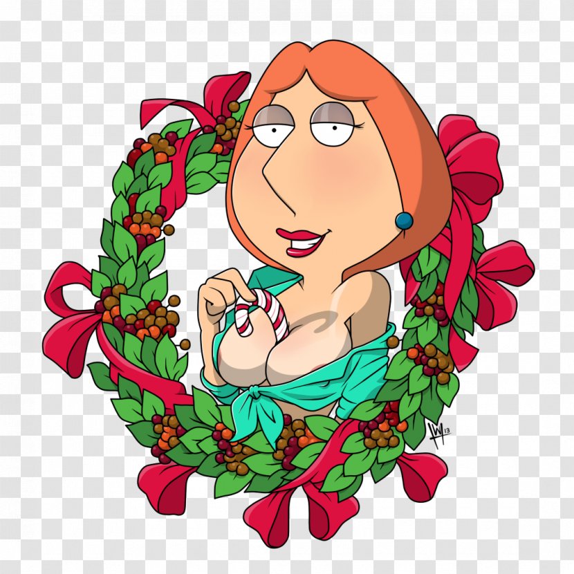 Christmas Ornament Wreath Clip Art - Family Guy Transparent PNG
