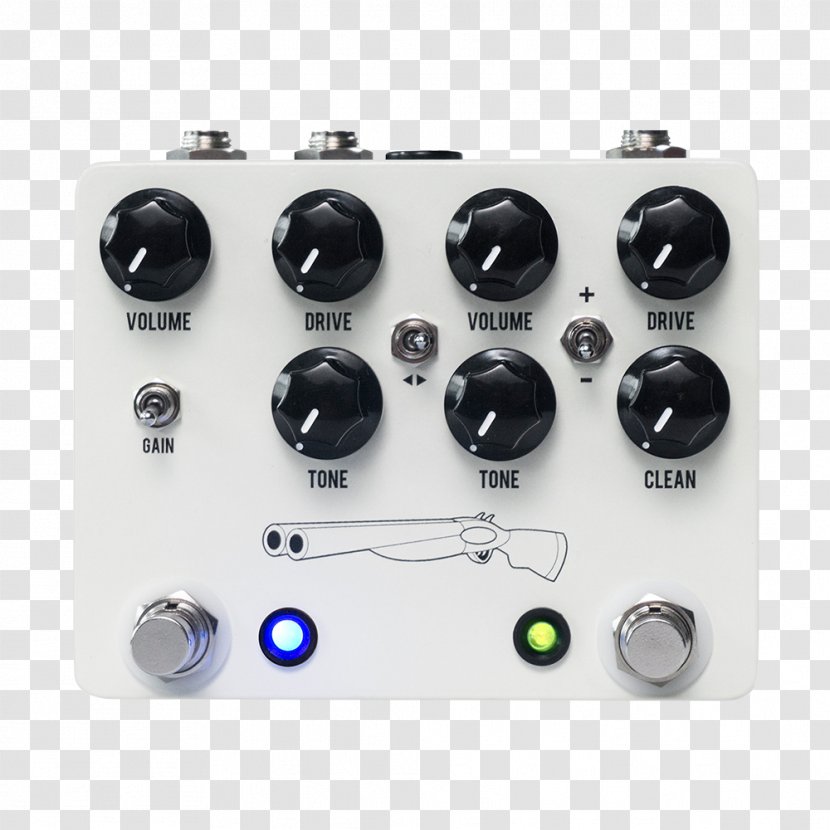 JHS Pedals Double Barrel Effects Processors & Distortion Moonshine Overdrive Morning Glory V4 - Tree - Heart Transparent PNG