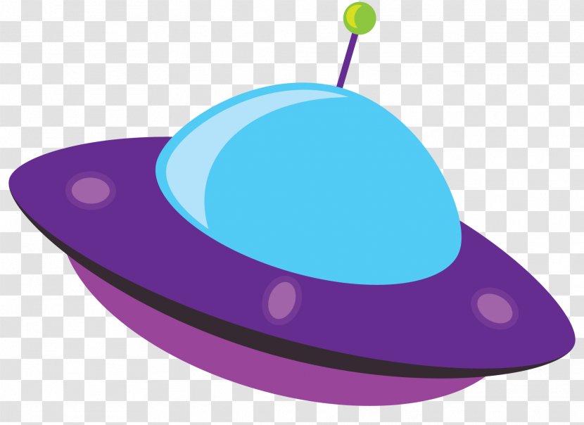 Spacecraft Purple - Drawing - Hand-painted Spaceship Transparent PNG