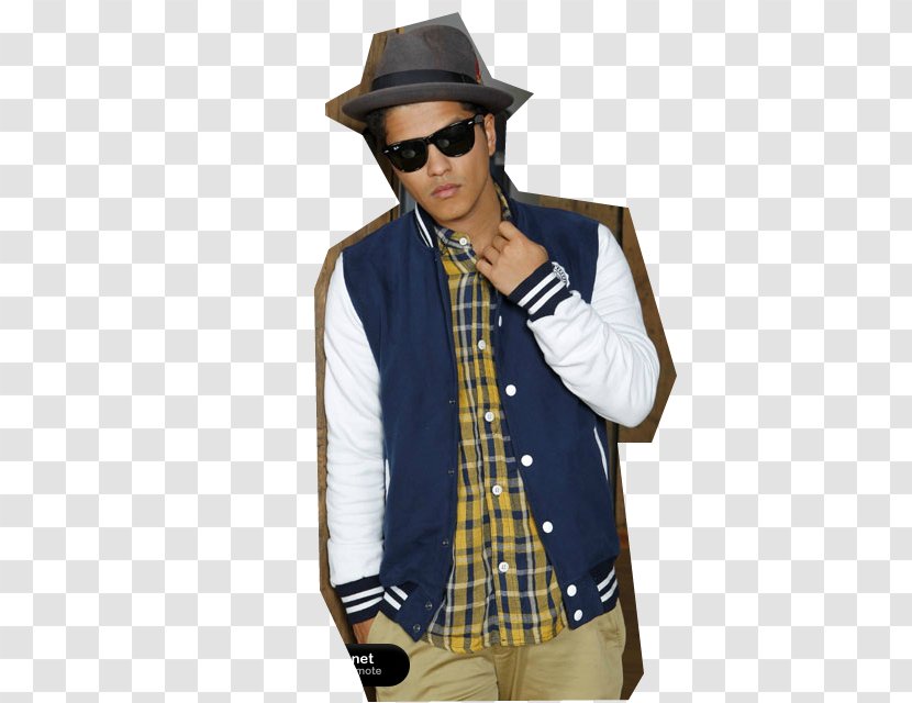 Tartan Outerwear Cobalt Blue Jacket Sleeve - Bruno Mars Transparent PNG