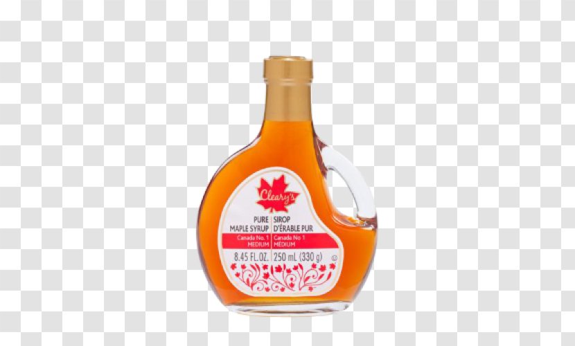 Maple Syrup Liqueur Bottle - Sauce Transparent PNG