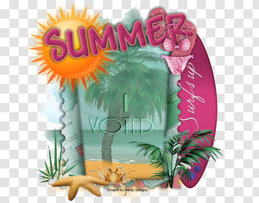 Flower Illustration Graphics Font - Organism - Make It Pop Summer Splash Transparent PNG
