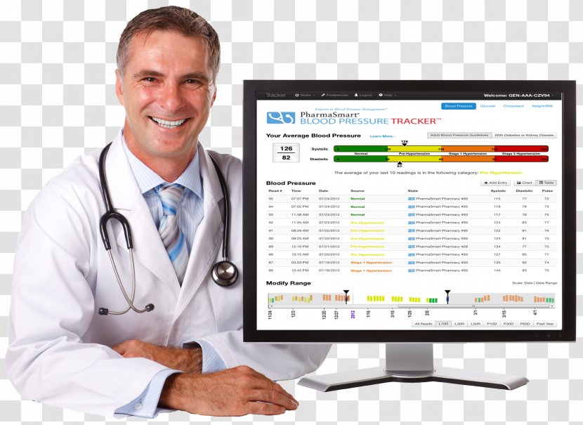 Physician Electronic Health Record Computer Software Patient Care - Bloodstain On Screen Transparent PNG