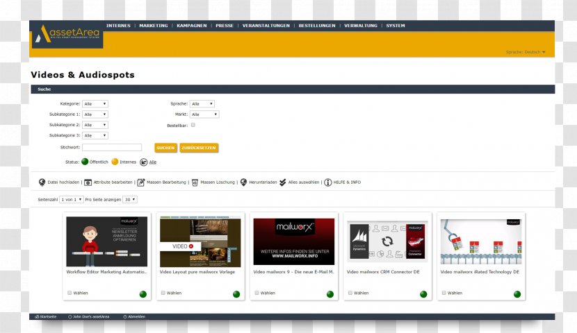 Digital Asset Management Multimedia Computer Software - Web Page - Idea Transparent PNG