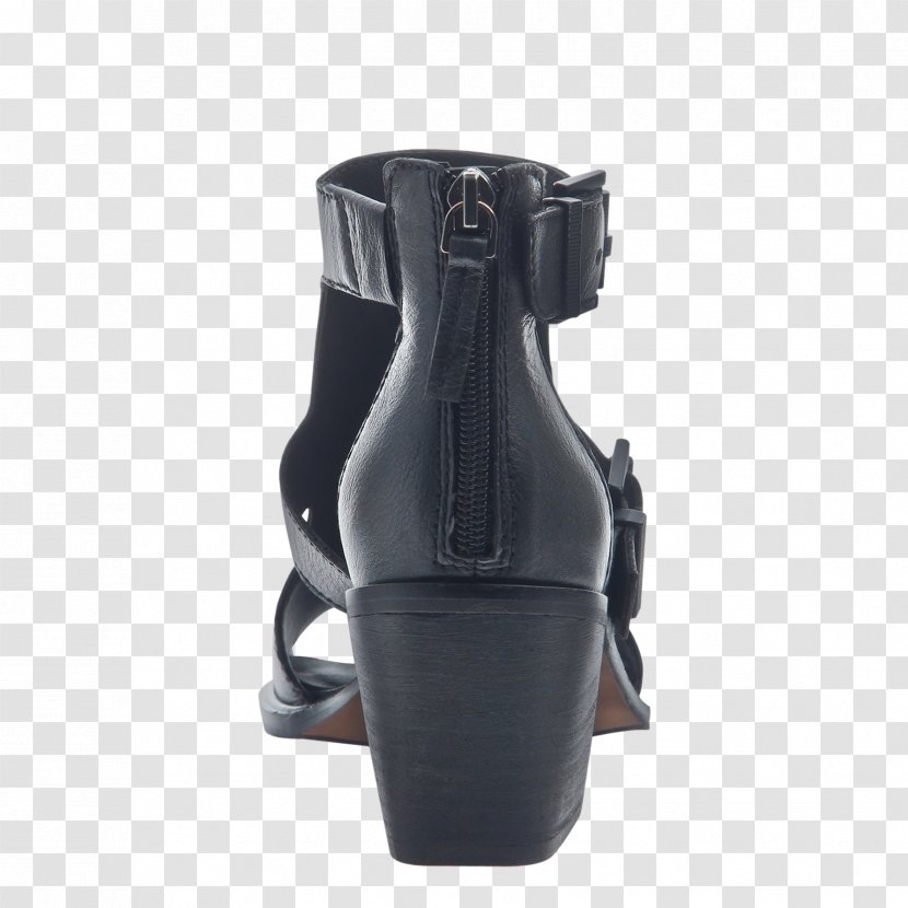Sandal Shoe Leather Boot Black - Outdoor Transparent PNG