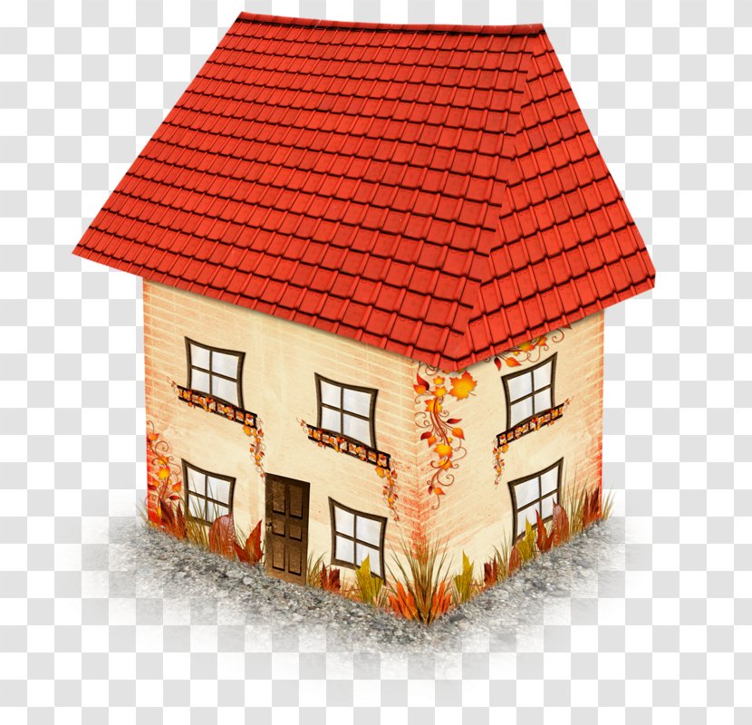 House Roof Front Yard Facade - Real Estate Transparent PNG