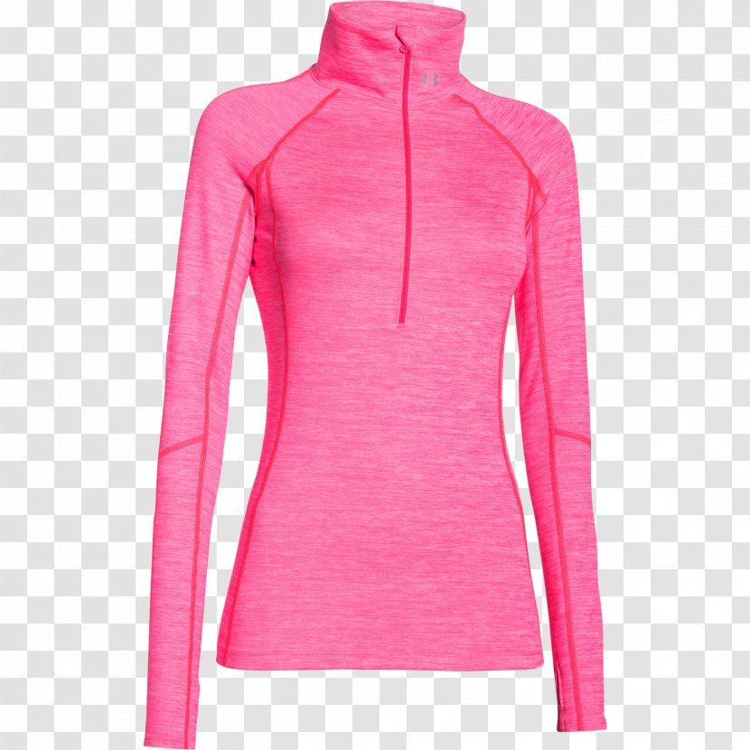 Under Armour Coldgear Cozy 1/2 Zip Jacket - Leggings - WomensHarmony Red Clothing Core Tights SportswearUnder Running Shoes For Women Transparent PNG