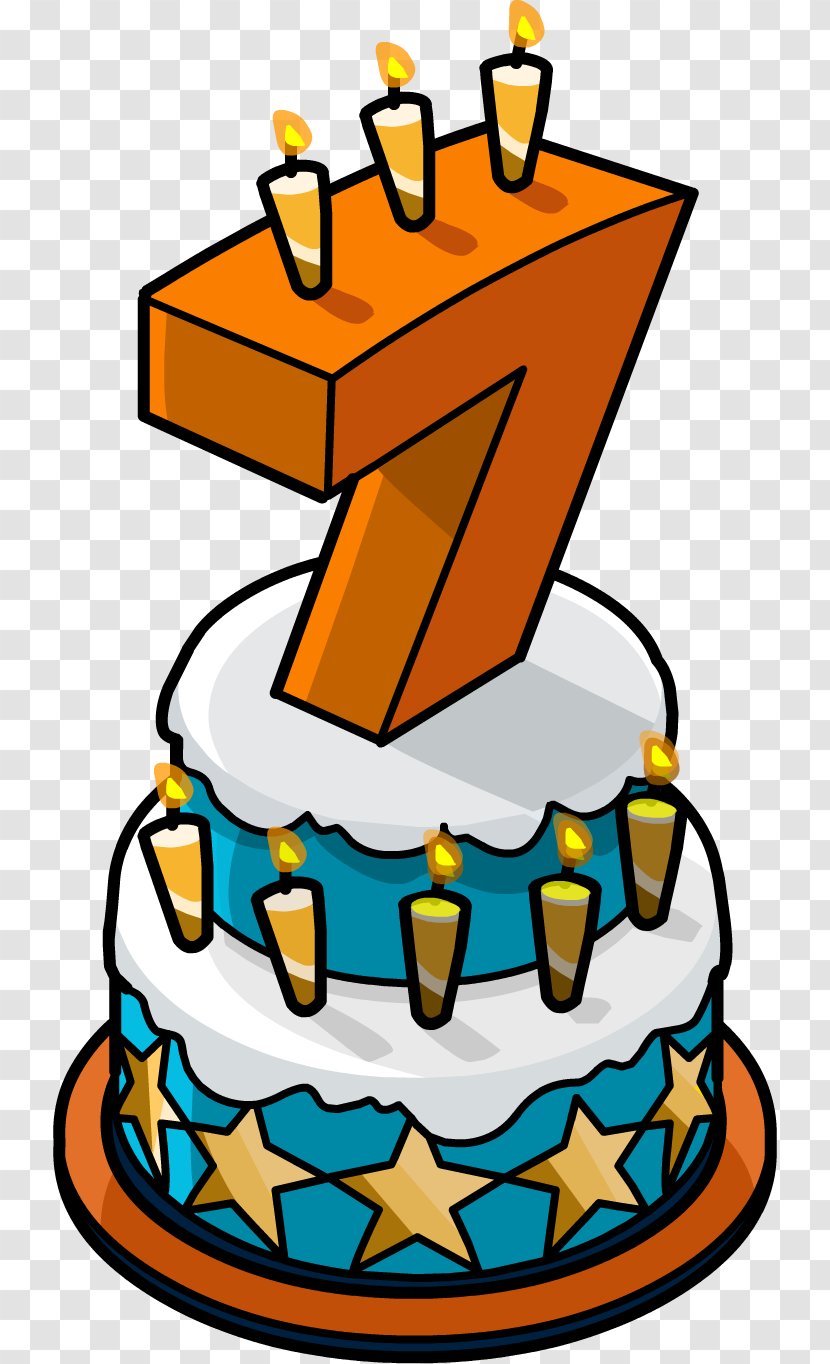 Birthday Cake Anniversary Party Clip Art - 7 Transparent PNG