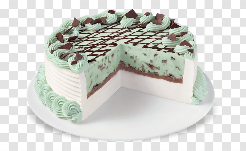 Buttercream Torte Birthday Cake Dairy Queen - Whipped Cream - Mousse Transparent PNG