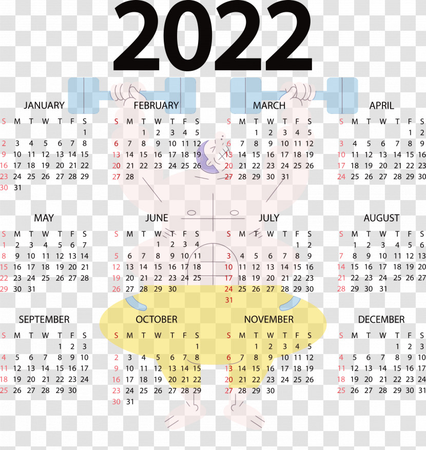 Calendar System Sunday 2022 Week Calendar Year Transparent PNG